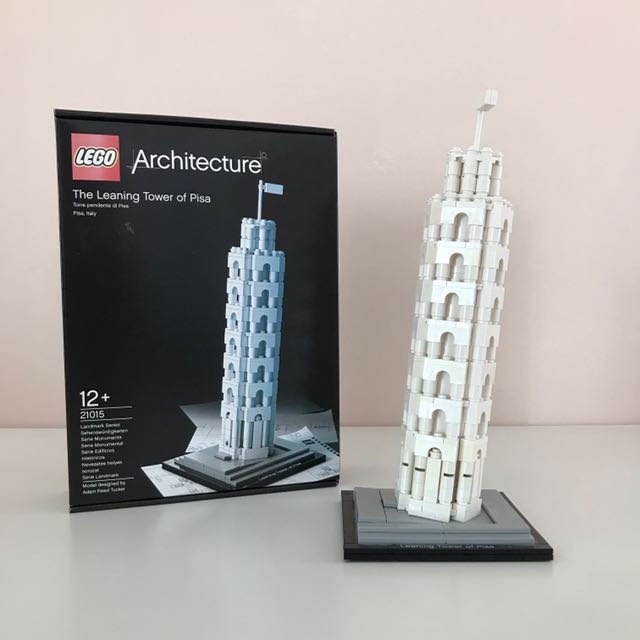 lego architecture leaning tower of pisa