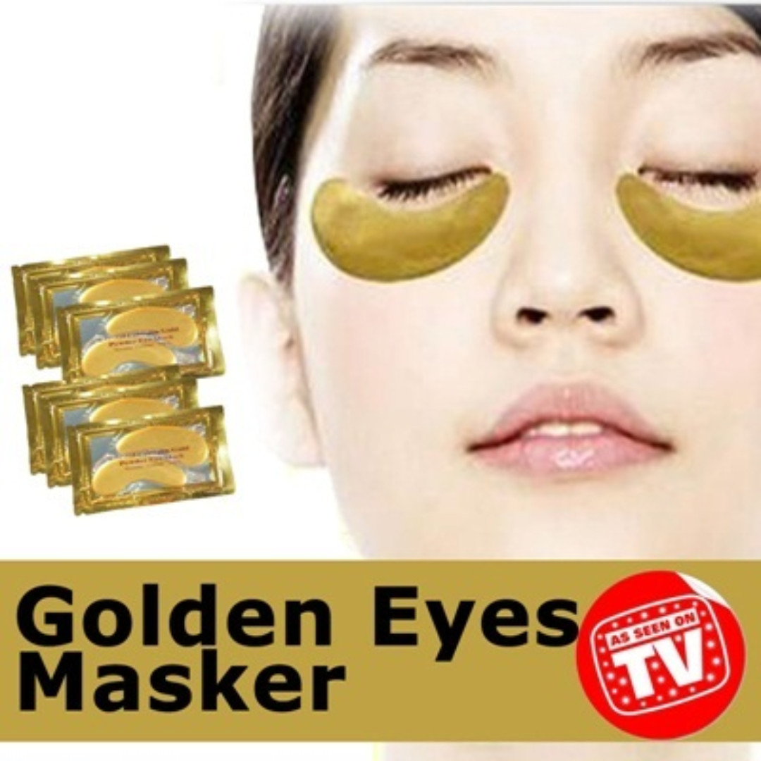 golden eyes mask