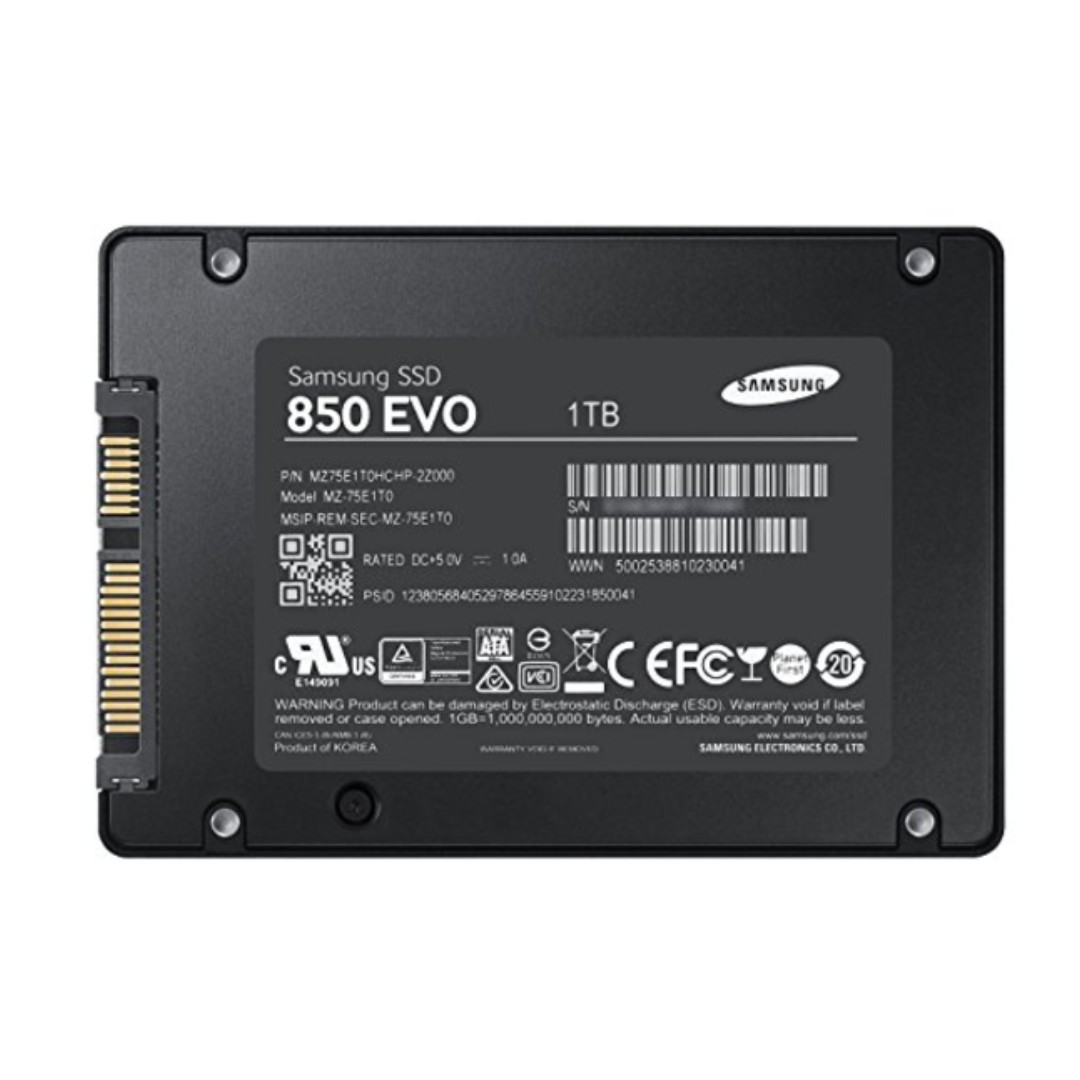 1tb ssd samsung 850 evo (bnib)