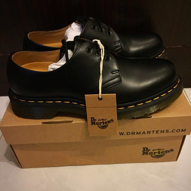 dr.martens airwair 黑色 皮鞋      全新 正版