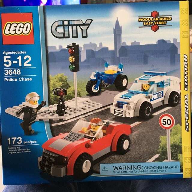 lego police chase #3648 #changeitup