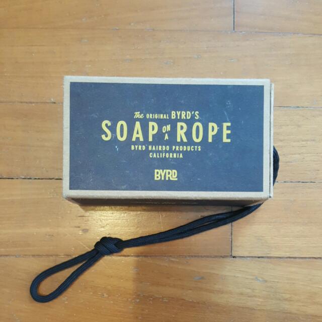 byrd soap on a rope