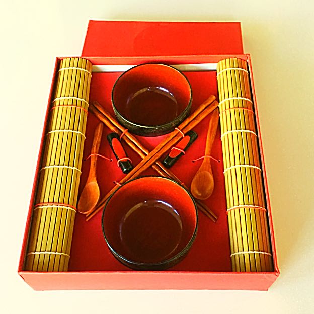 japanese bowl gift set (bnib)