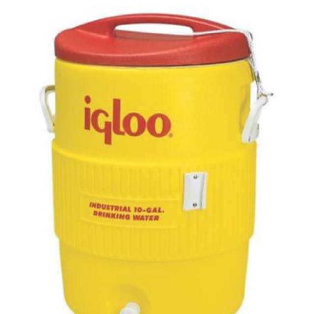 new igloo 4101 large 10 gallon 400 commercial sport water cooler