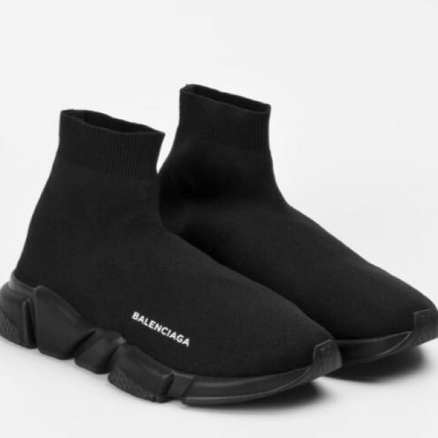 黑魂balenciaga speed trainer 巴黎世家 袜子鞋