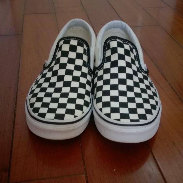 vans 黑白格