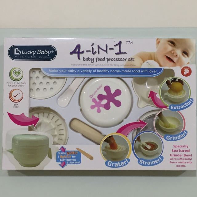 lucky baby feeding set