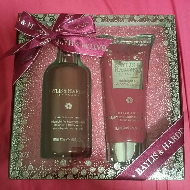 bath & body lotion gift set