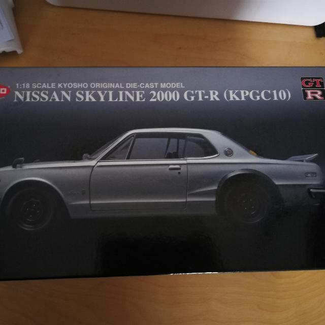 kyosho 1 18 nissan skyline 2000 gtr kpgc10