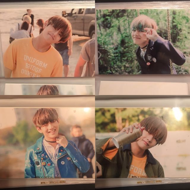 bts butterfly dream exhibition photoset taehyung/v