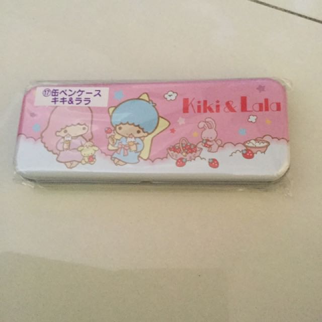 kiki & kaka metal pencil box