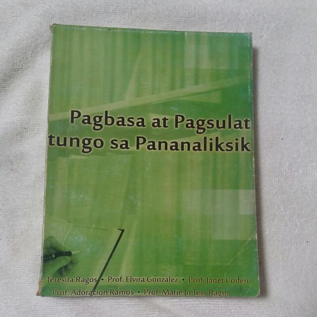 Pagbasa At Pagsulat Tungo Sa Pananaliksik Filipino Book Hobbies Toys Books Magazines