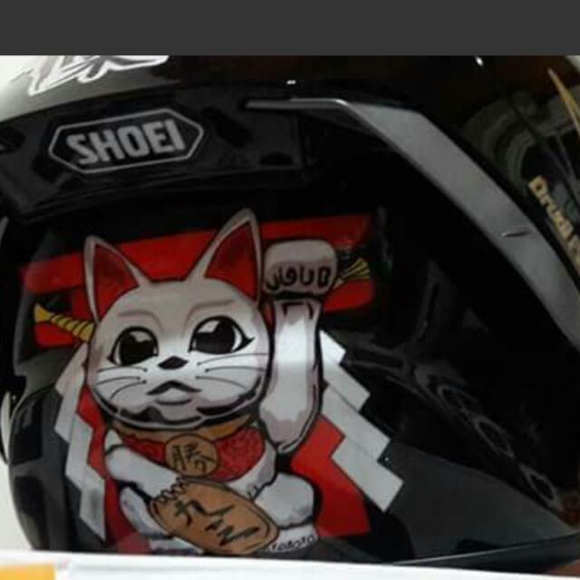 shoei x14 xl 黑金 招财猫 93 特仕版