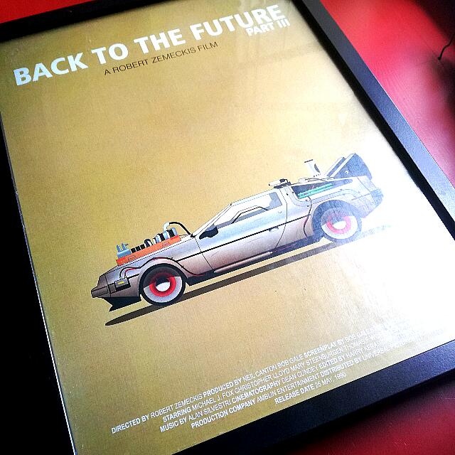 frame   back to the future poster