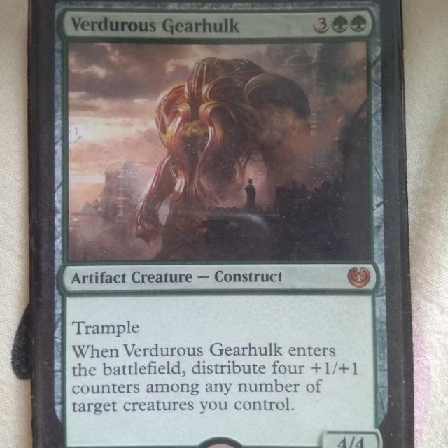 magic the gathering: verdurous gearhulk