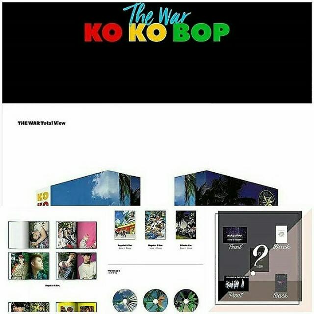 exo 4th full album - the war (kokobop)