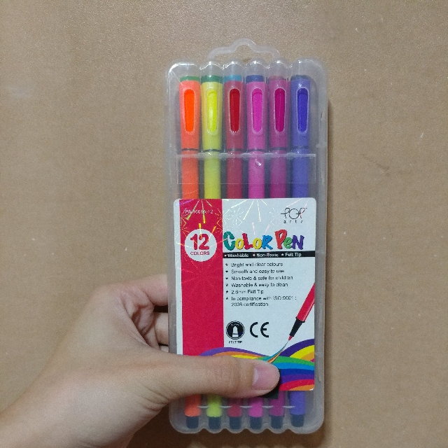 colour pens