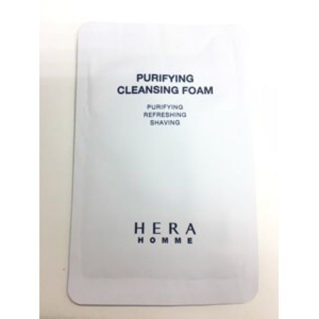 赫拉男士洁净泡沫洗面膏 hera homme purifying cleansing foam 2ml