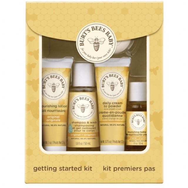 burts bees baby getting started gift set