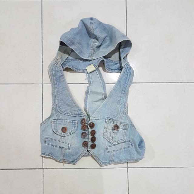 denim vest