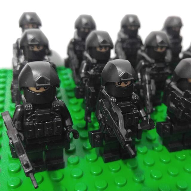 (不是lego) 自制人仔飞虎队款 (款h police)