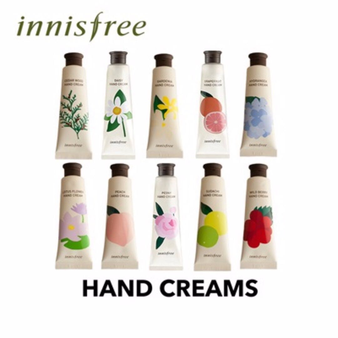 [bnip] innisfree hand creams