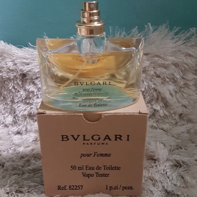 bvlgari pour femme edt 50ml tester