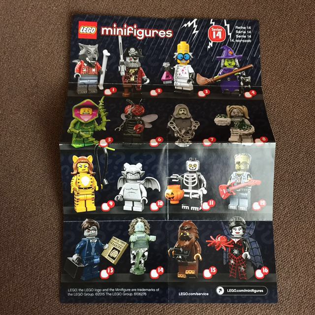 lego minifigures series 14 #take10off