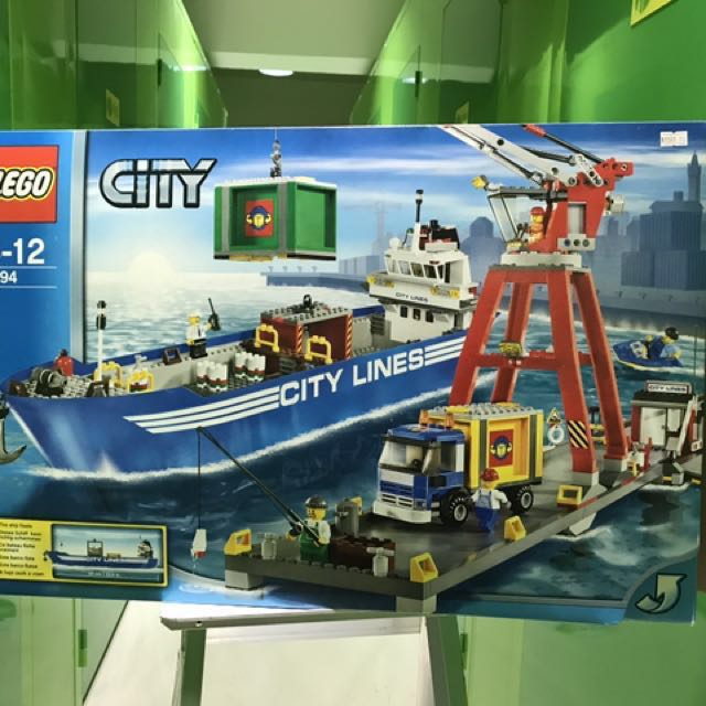 lego 7994 city 货柜码头(已开盒)