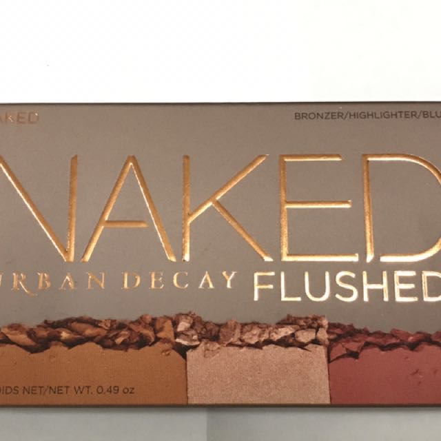 Bnib Urban Decay Naked Flushed Palette Beauty Personal Care Face