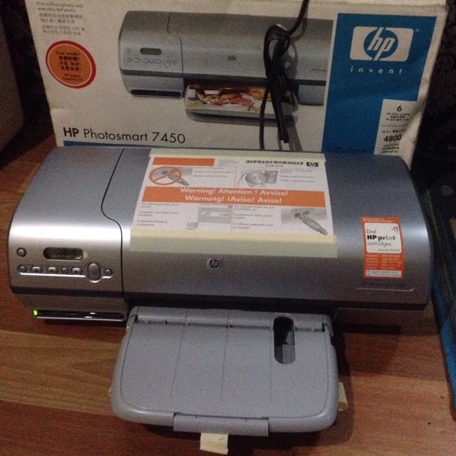 hp photo printer model photosmart 7450