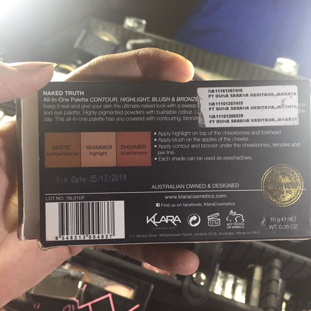 Naked Truth Klara Cosmetics Kesehatan Kecantikan Rias Wajah Di