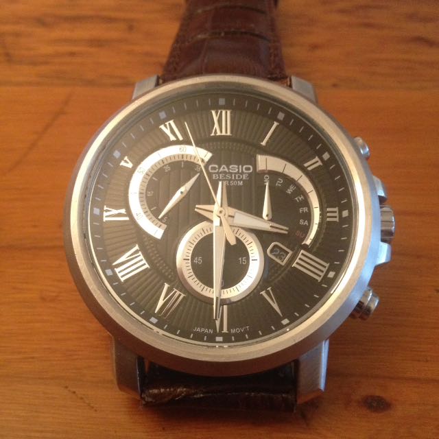 casio beside chronograph