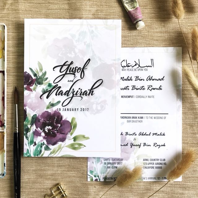 wedding card