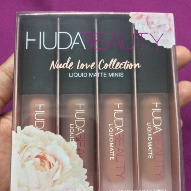 HUDA BEAUTY NUDE LOVE EDITION Beauty Personal Care Face Makeup On