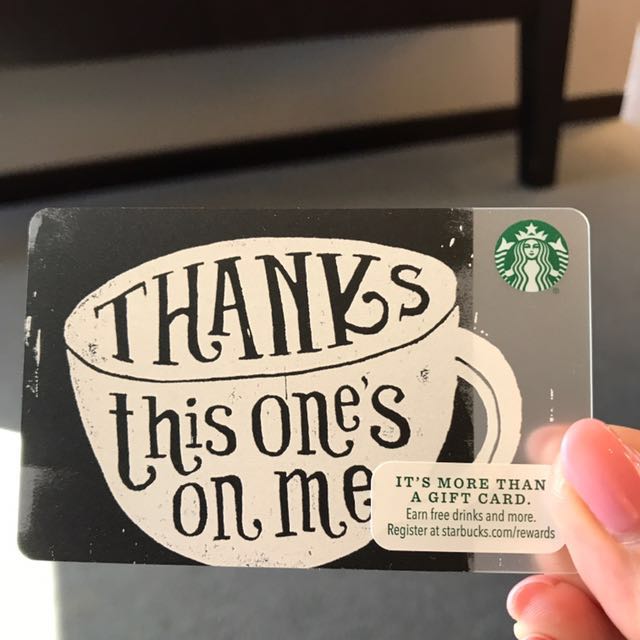 starbucks card usa - thanks