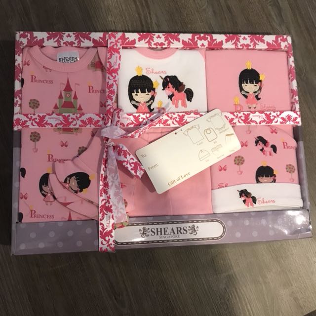 shears baby girl gift set