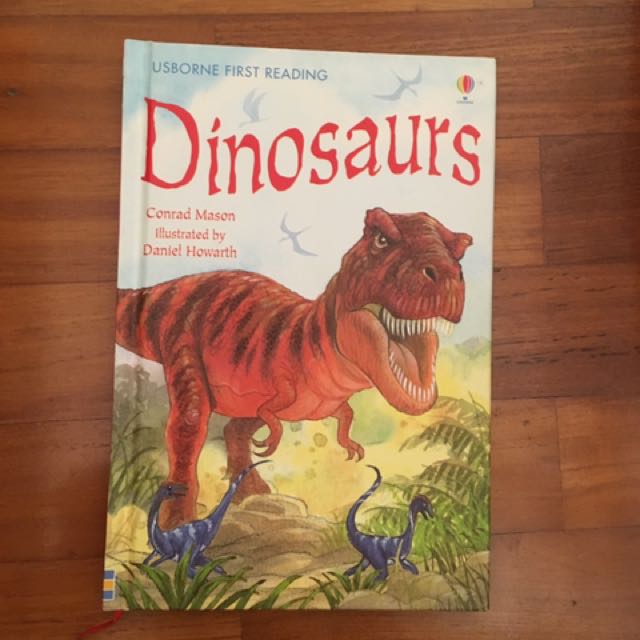 children usborne dinasour book