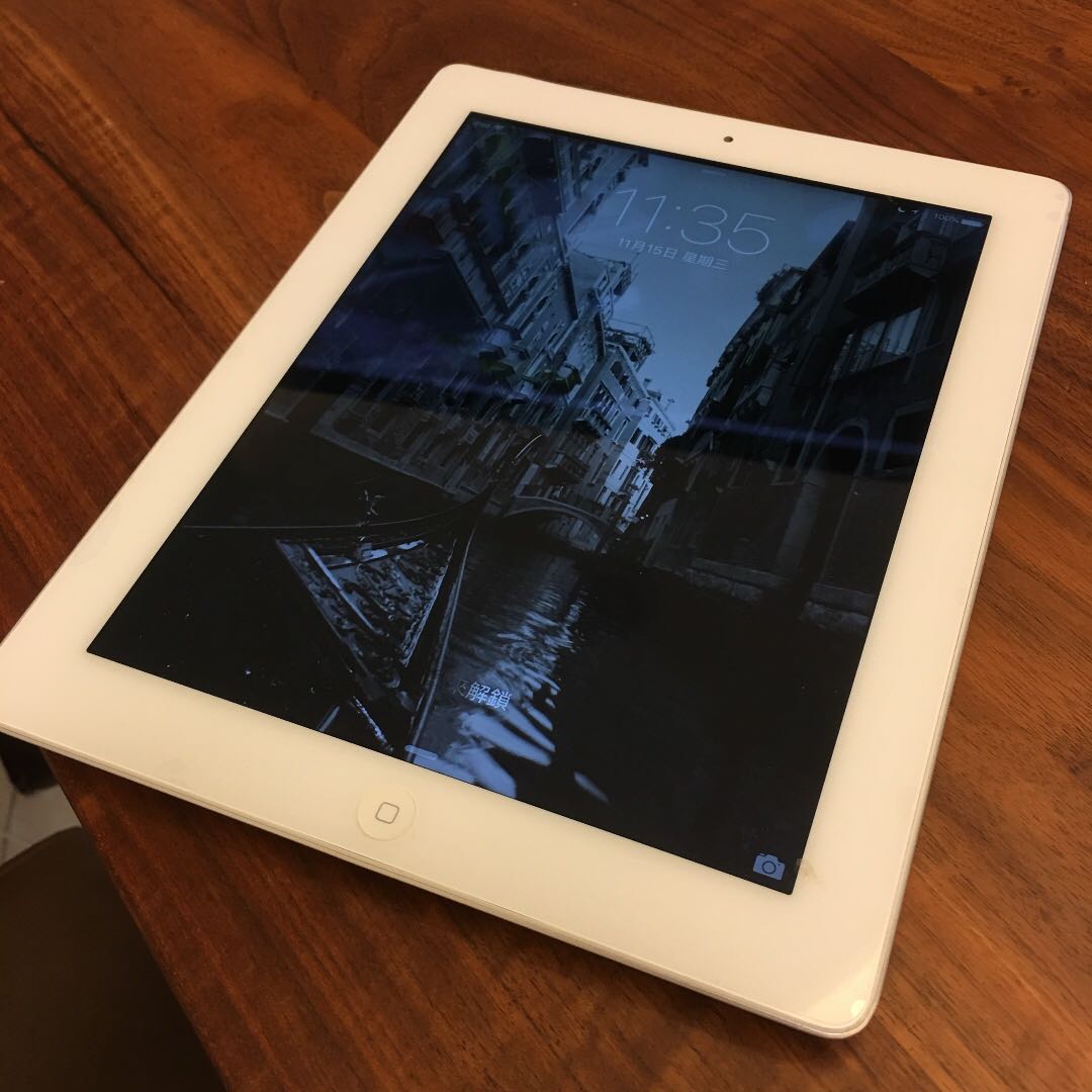 苹果apple ipad 64g wifi 2012年 有贴萤幕保护贴(未取下)