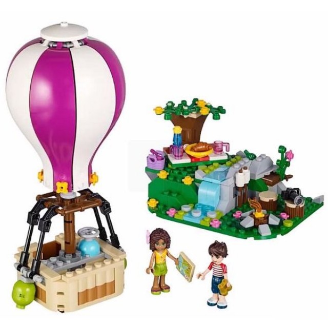 乐高积木 lego friends lt 41097 心湖城热气球