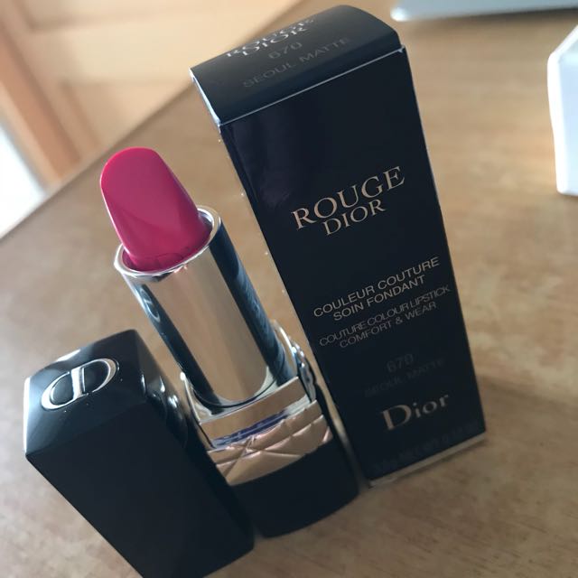 dior rouge matte lipstick 670