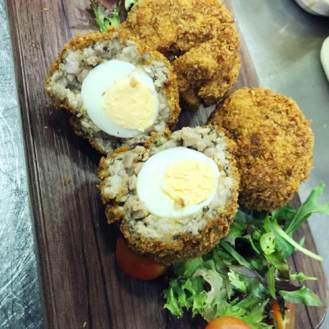 scotcheggs,scotchbroth scotch eggs