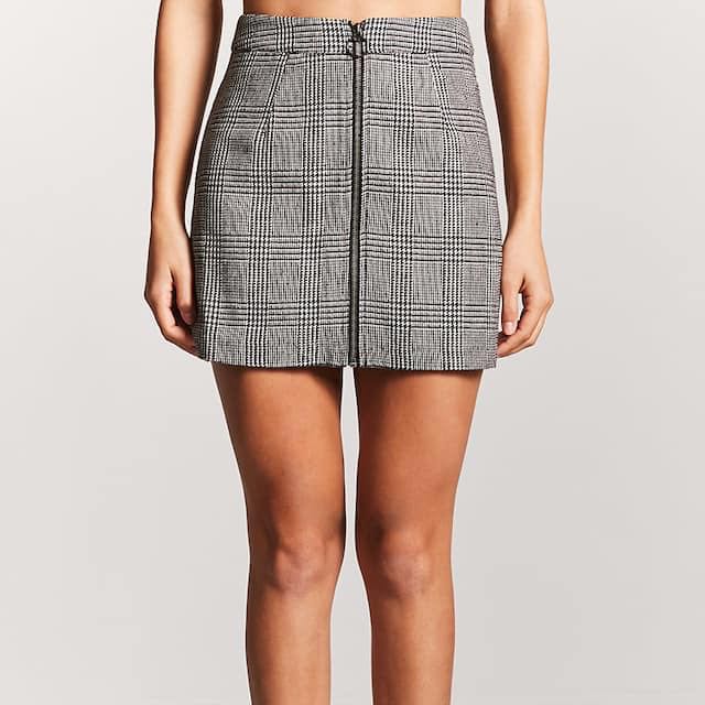 bnwt plaid skirt