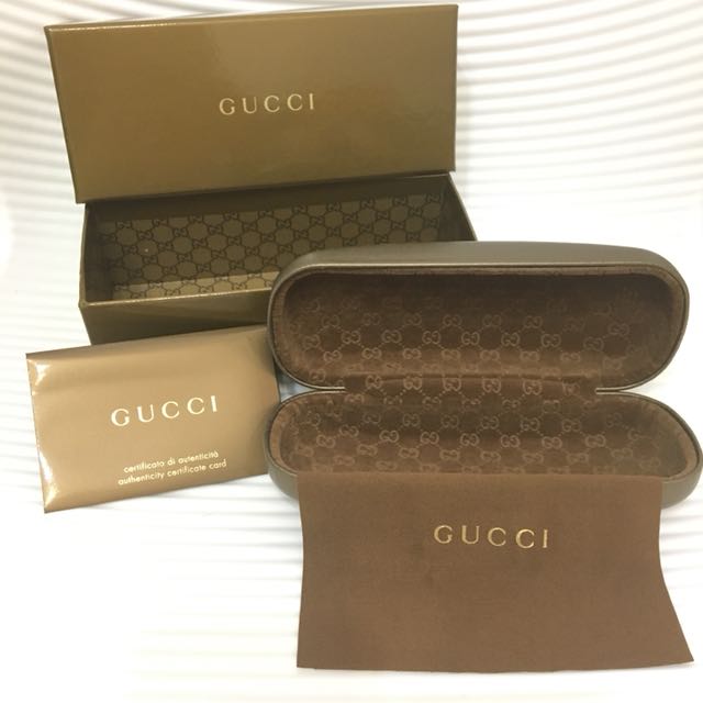 gucci 眼镜布 连盒