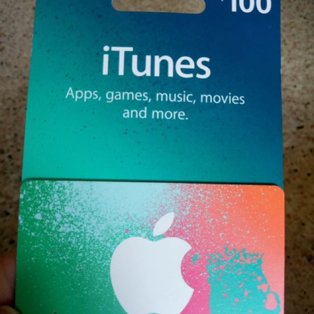 itunes gift card