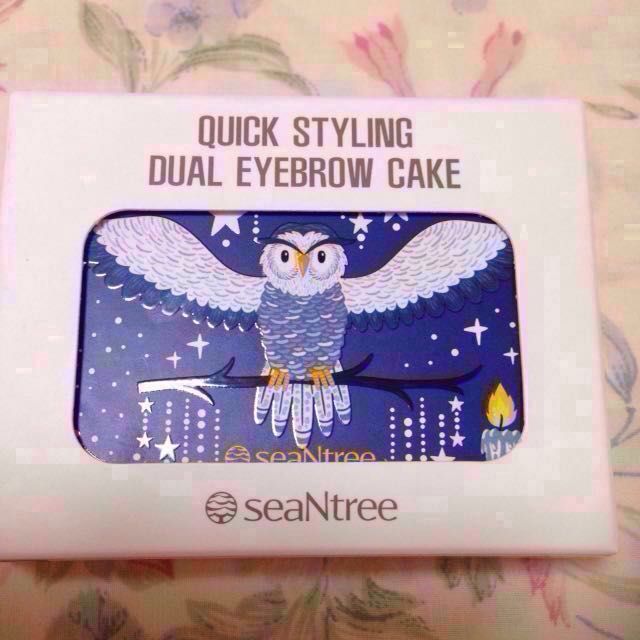 seantree quick styling dual eyebrow cake
