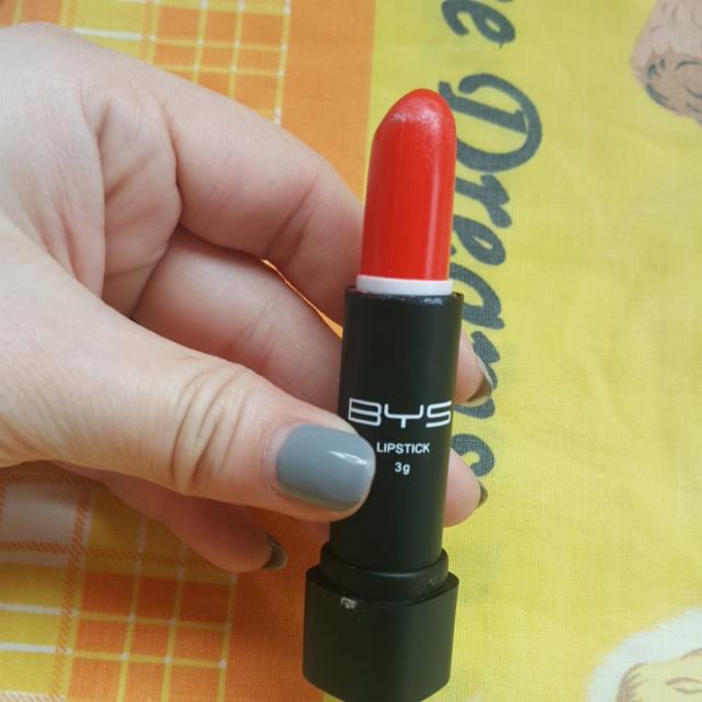 bys - red lipstick