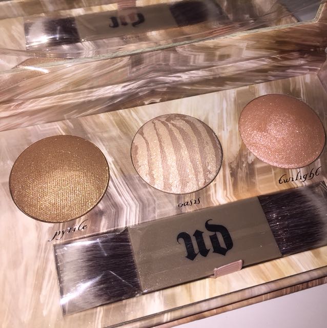 New Urban Decay Naked Illuminated Trio Kesehatan Kecantikan Rias
