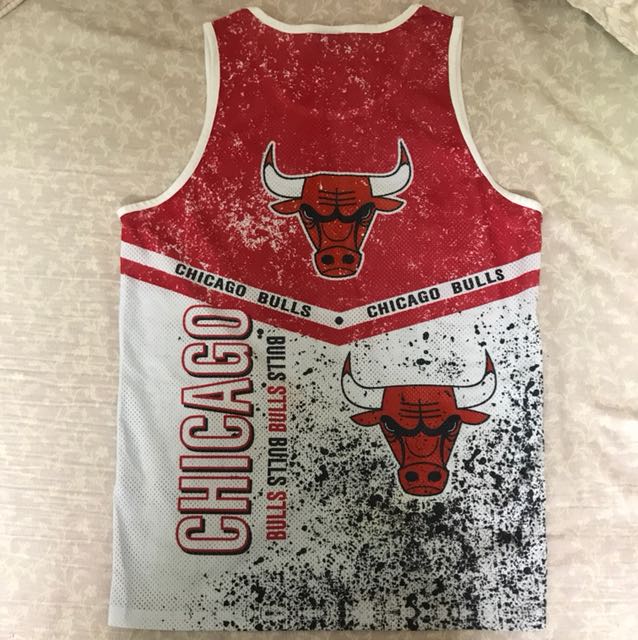 bulls 公牛 泼墨 球衣