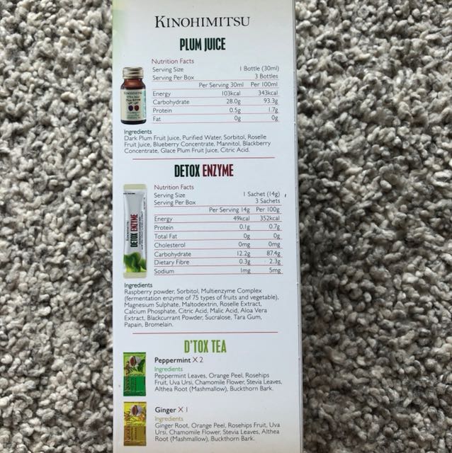 Kinohimitsu,Kinohimitsu 作品集 kinohimitsu after indulgence kit - detox & renew